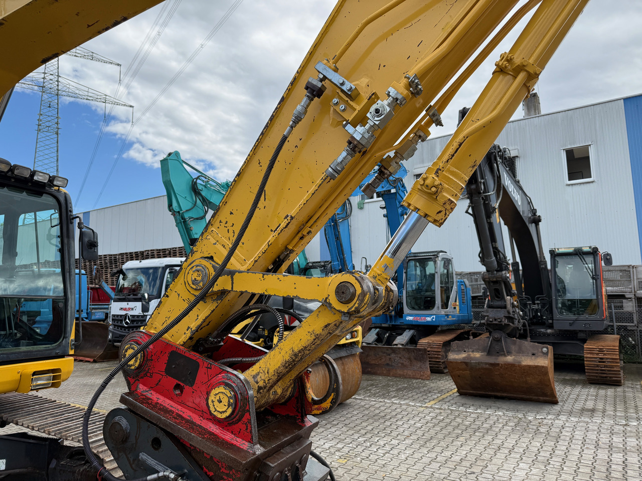 Багер Komatsu PC210 LC-10 Kettenbagger MS21 Kamera: снимка 12