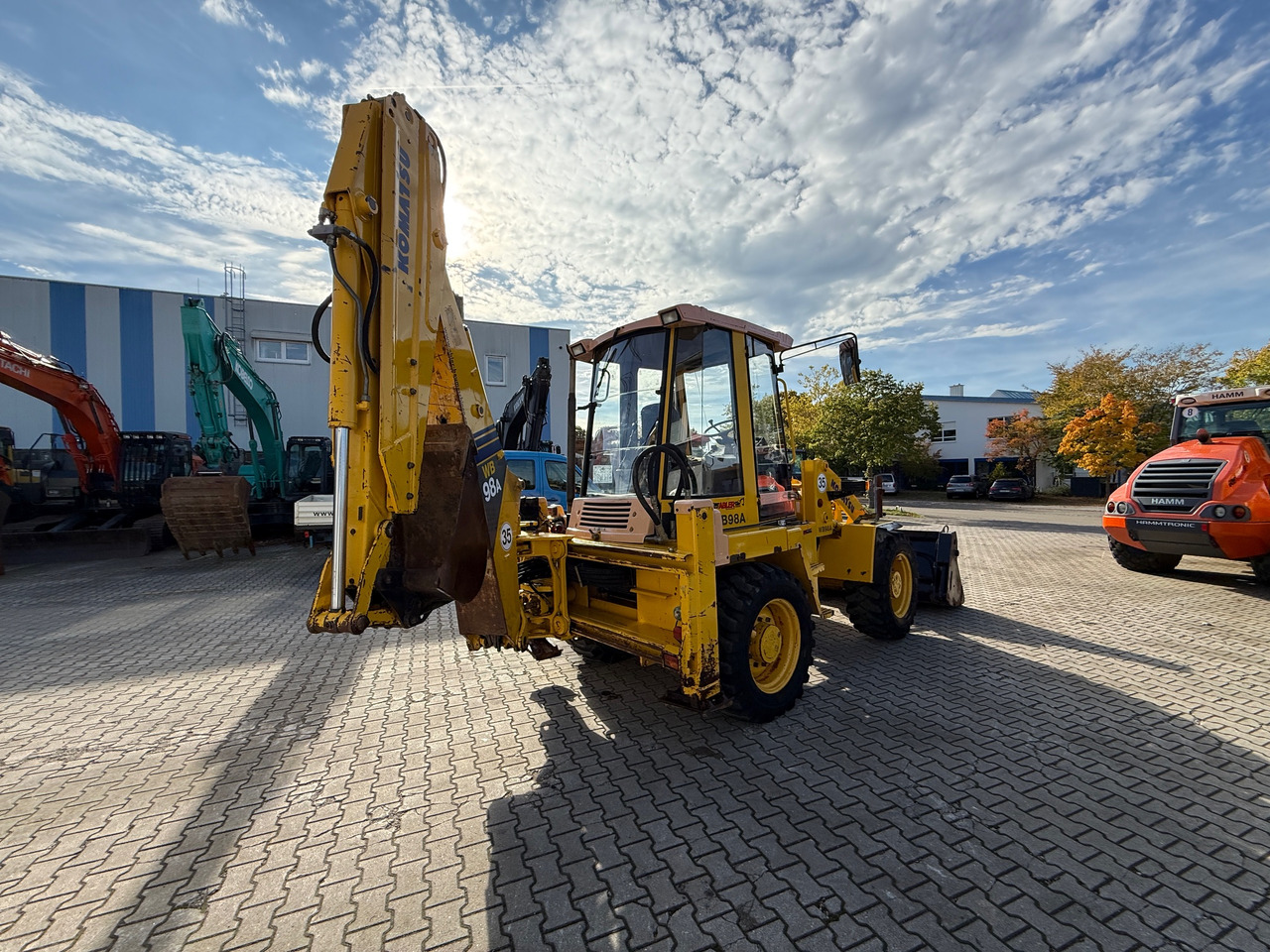 Komatsu WB98A-2 Baggerlader SW - Багер-товарач: снимка 5 Komatsu WB98A-2 Baggerlader SW - Багер-товарач: снимка 5