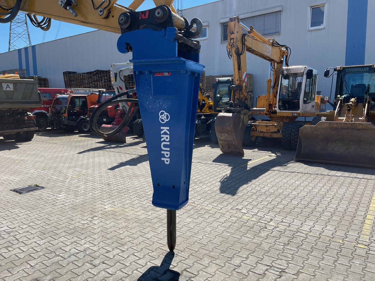 Krupp HM720V Baggerhammer 15-25t - Хидравличен чук за Строителна техника: снимка 4 Krupp HM720V Baggerhammer 15-25t - Хидравличен чук за Строителна техника: снимка 4