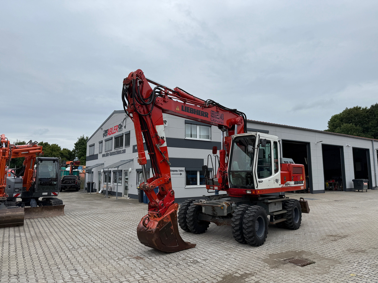 Liebherr A924 Litronic Mobilbagger MS21 + Klima - Багер: снимка 2 Liebherr A924 Litronic Mobilbagger MS21 + Klima - Багер: снимка 2