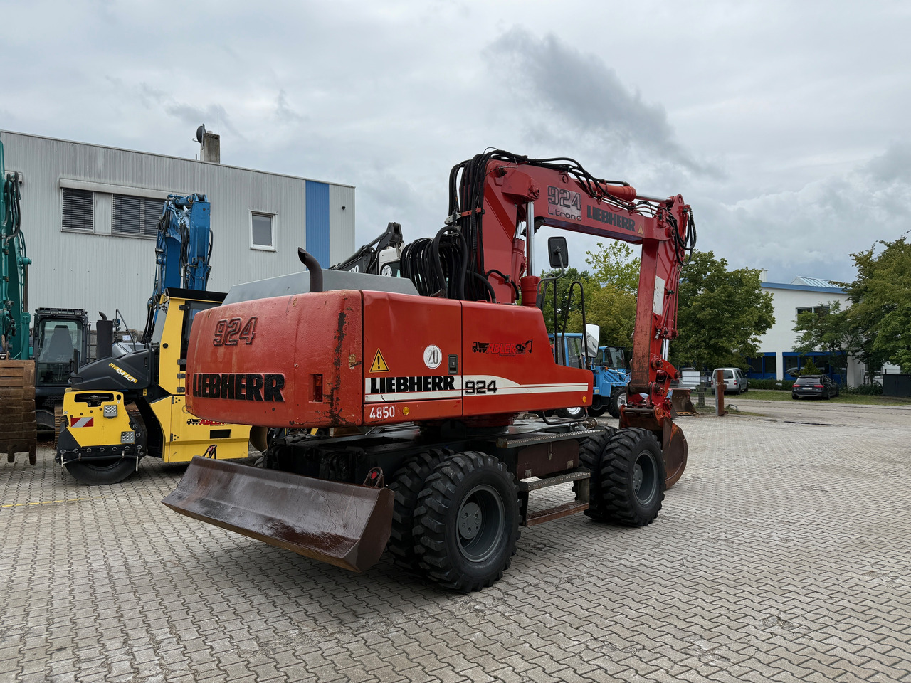 Liebherr A924 Litronic Mobilbagger MS21 + Klima - Багер: снимка 4 Liebherr A924 Litronic Mobilbagger MS21 + Klima - Багер: снимка 4