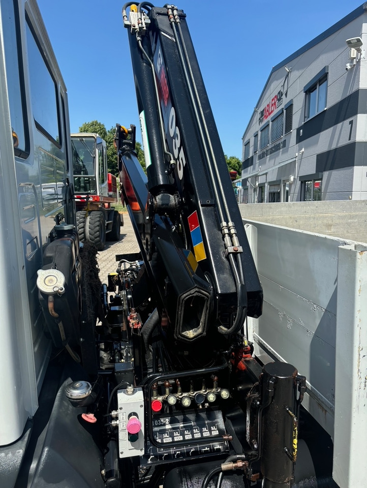 Бордови камион, Камион с кран MAN 8.163 L2000 Pritsche+Kran Hiab 035: снимка 11