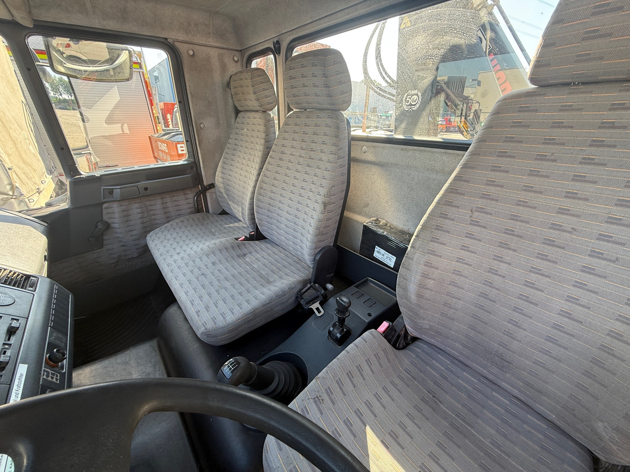 Бордови камион, Камион с кран MAN 8.163 L2000 Pritsche+Kran Hiab 035: снимка 6