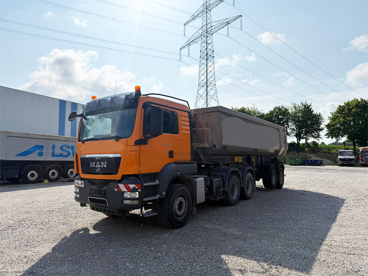 MAN TGS 26.480 SZM 6x4 mit Kippauflieger - Самосвал камион: снимка 2 MAN TGS 26.480 SZM 6x4 mit Kippauflieger - Самосвал камион: снимка 2