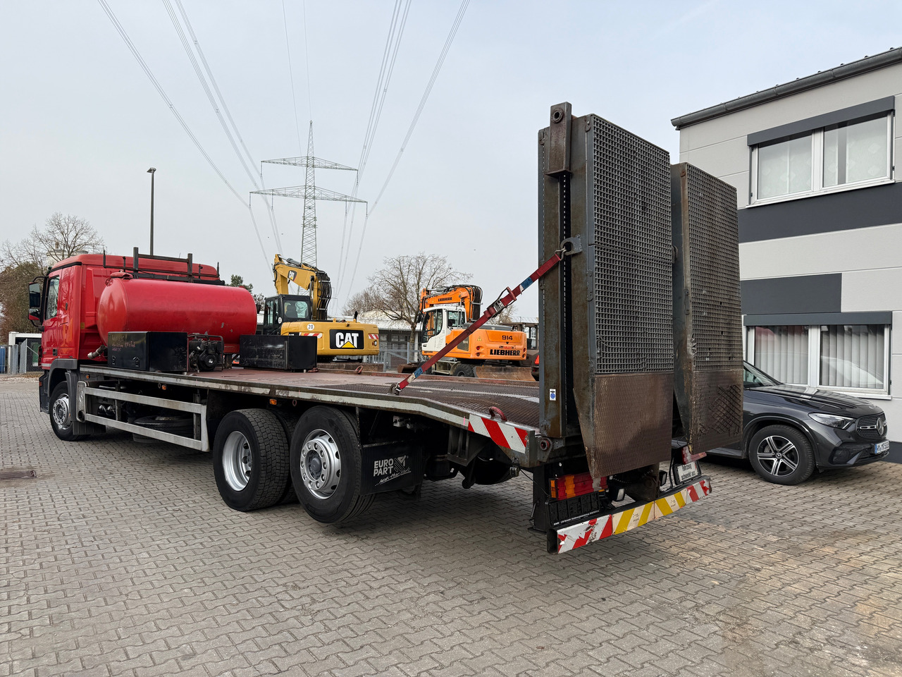 Mercedes-Benz 2541 Actros Baumaschinentransporter Klima Retarder - Автовоз камион: снимка 5 Mercedes-Benz 2541 Actros Baumaschinentransporter Klima Retarder - Автовоз камион: снимка 5