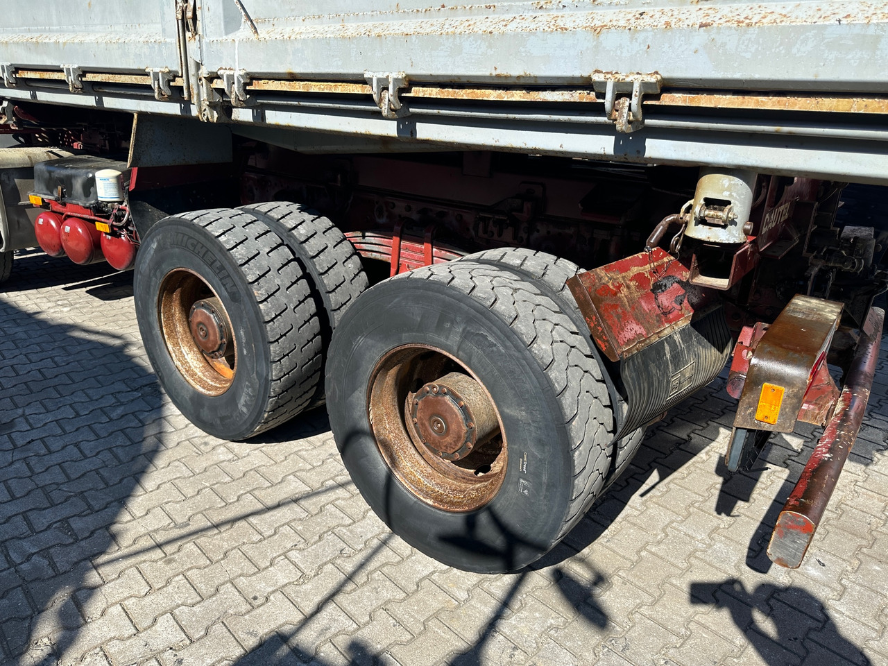 Самосвал камион Mercedes-Benz 2648 3-Seiten-Kipper Wechselsystem V8: снимка 7