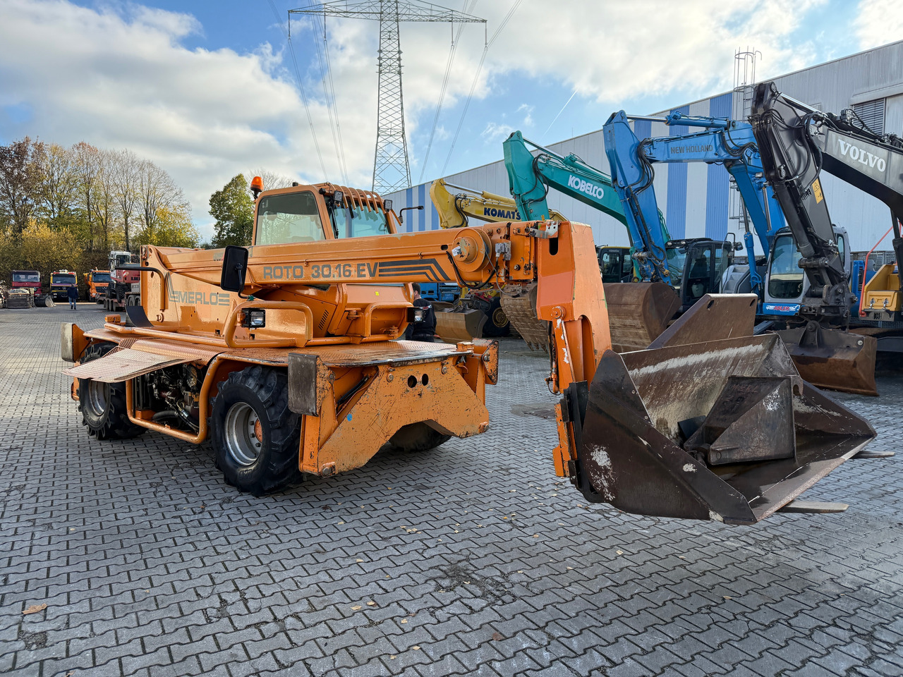 Merlo Roto 30.16 EV Teleskoplader 16m Arbeitskorb - Колесен товарач: снимка 4 Merlo Roto 30.16 EV Teleskoplader 16m Arbeitskorb - Колесен товарач: снимка 4