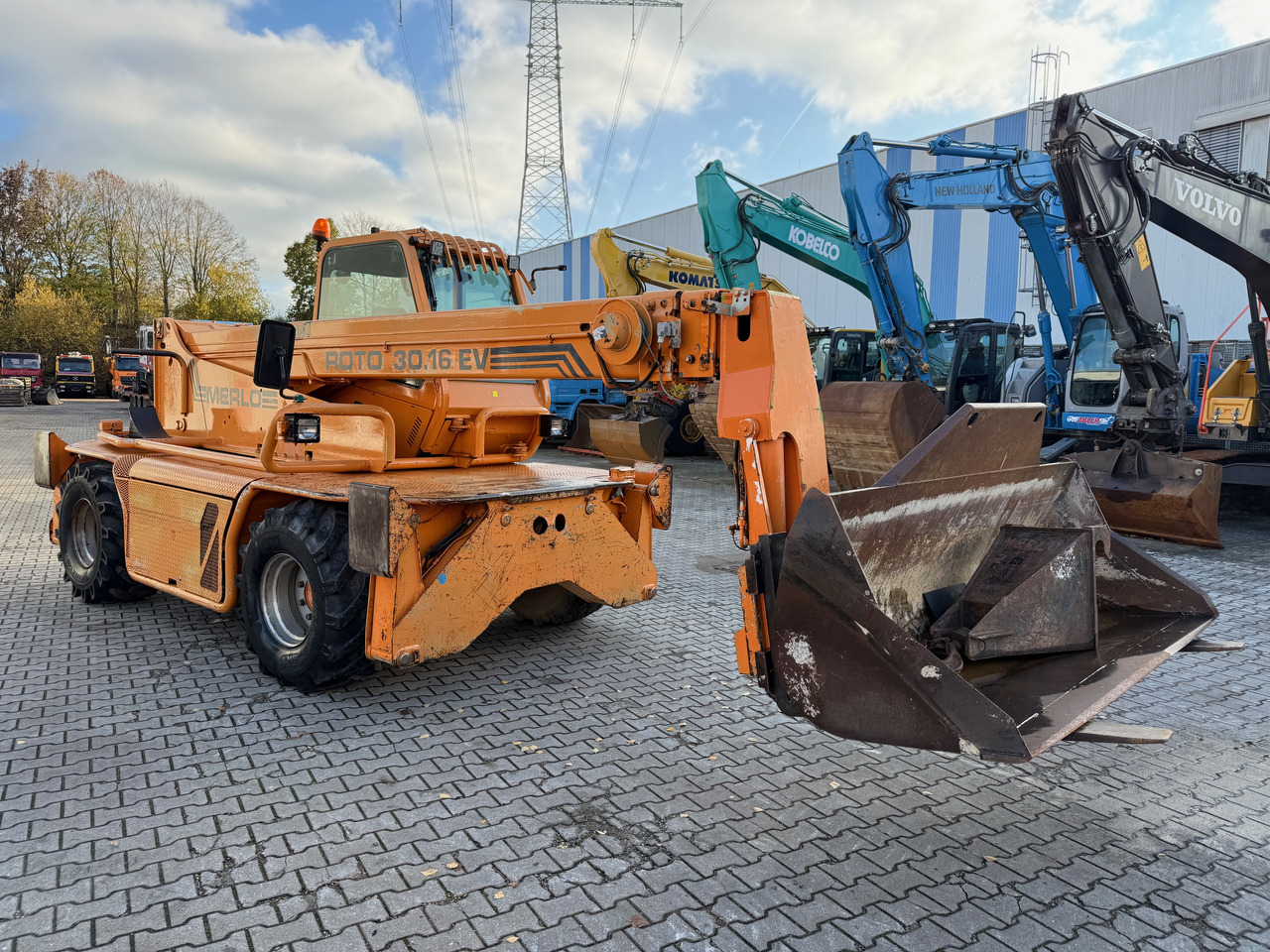 Merlo Roto 30.16 EV Teleskoplader 16m Arbeitskorb - Колесен товарач: снимка 5 Merlo Roto 30.16 EV Teleskoplader 16m Arbeitskorb - Колесен товарач: снимка 5