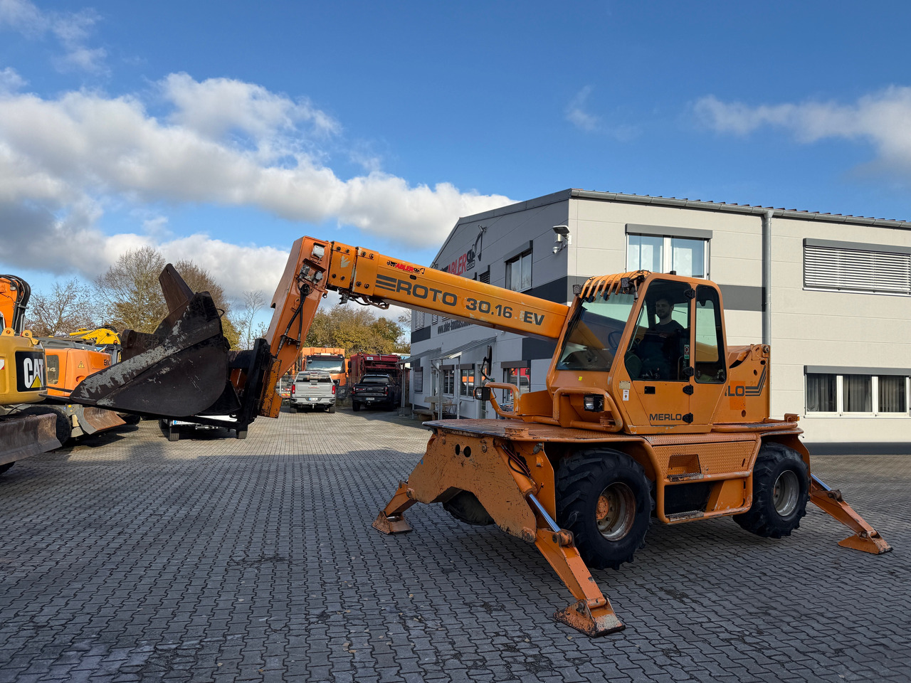 Merlo Roto 30.16 EV Teleskoplader 16m Arbeitskorb - Колесен товарач: снимка 2 Merlo Roto 30.16 EV Teleskoplader 16m Arbeitskorb - Колесен товарач: снимка 2