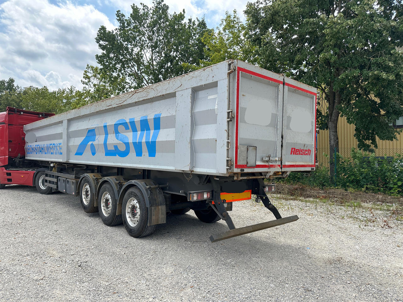Reisch RHKS-3-SG13 Stahl Kippmulde 50 m3 - Самосвал полуремарке: снимка 4 Reisch RHKS-3-SG13 Stahl Kippmulde 50 m3 - Самосвал полуремарке: снимка 4