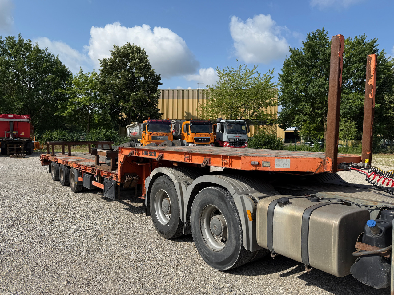 Reisch RPTS 35/24 Tieflader Auflieger - Нискорамна площадка ремарке: снимка 4 Reisch RPTS 35/24 Tieflader Auflieger - Нискорамна площадка ремарке: снимка 4