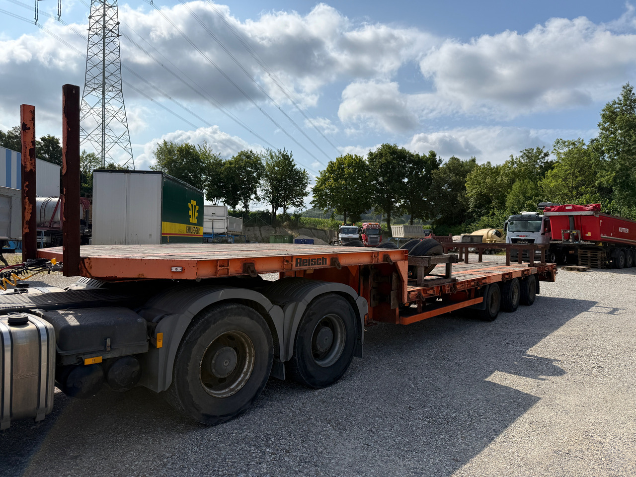 Reisch RPTS 35/24 Tieflader Auflieger - Нискорамна площадка ремарке: снимка 2 Reisch RPTS 35/24 Tieflader Auflieger - Нискорамна площадка ремарке: снимка 2