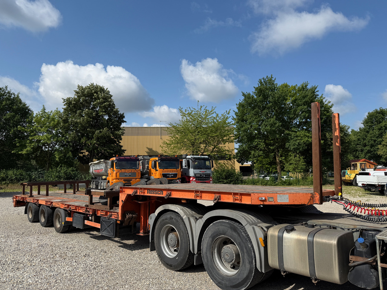 Reisch RPTS 35/24 Tieflader Auflieger - Нискорамна площадка ремарке: снимка 3 Reisch RPTS 35/24 Tieflader Auflieger - Нискорамна площадка ремарке: снимка 3