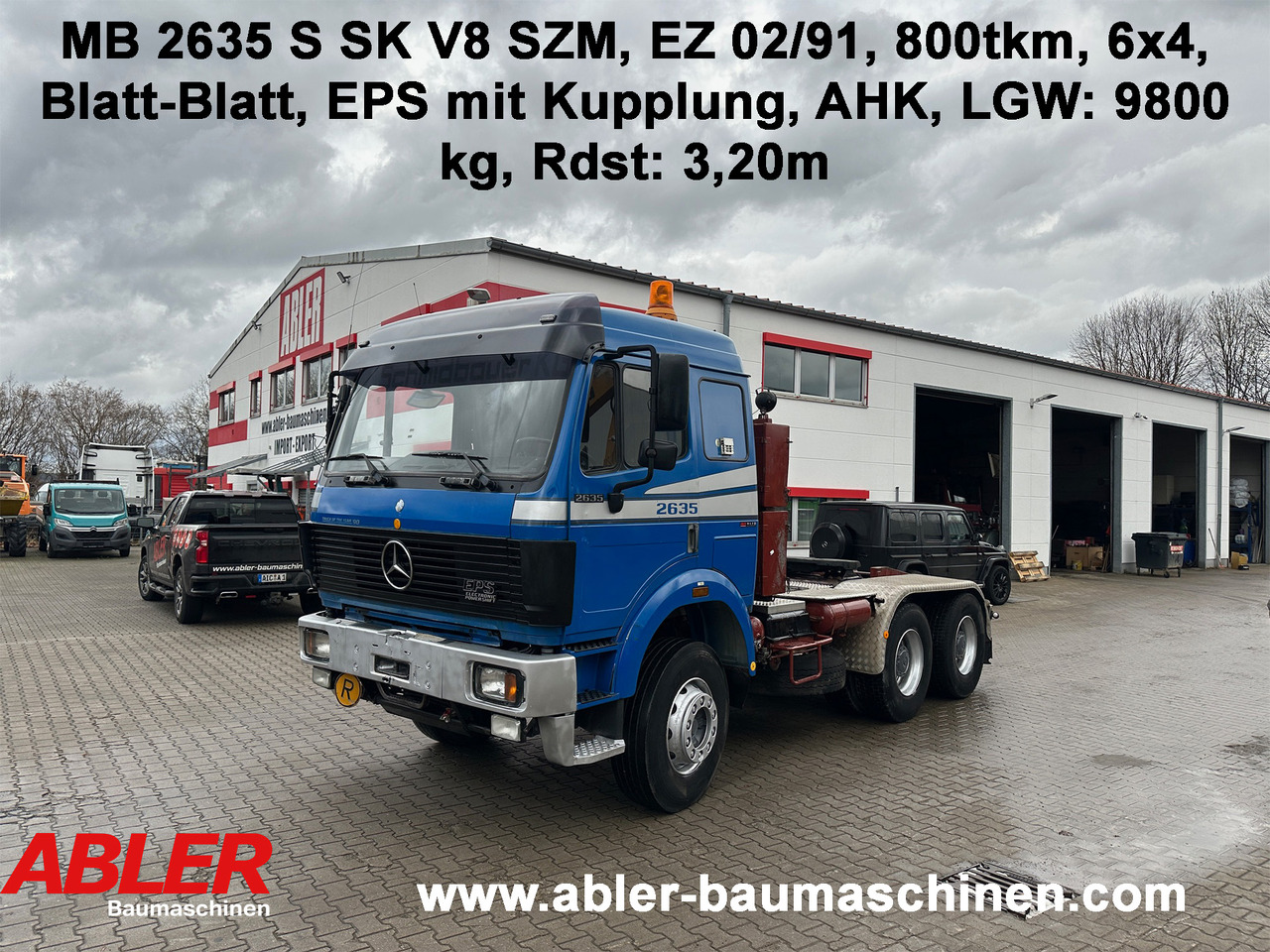 Mercedes-Benz 2635 S SK SZM 6x4 - Влекач: снимка 1 Mercedes-Benz 2635 S SK SZM 6x4 - Влекач: снимка 1