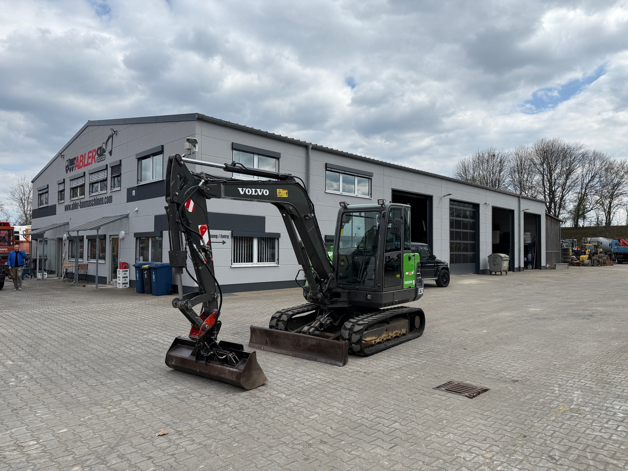 Volvo EC55C Kompaktbagger MS03 Klima - Багер: снимка 2 Volvo EC55C Kompaktbagger MS03 Klima - Багер: снимка 2