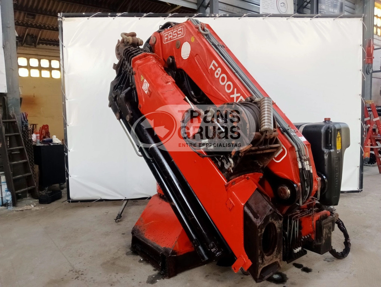 Grúa Fassi F800AXP.26 - Кран за камион за Камион: снимка 5 Grúa Fassi F800AXP.26 - Кран за камион за Камион: снимка 5