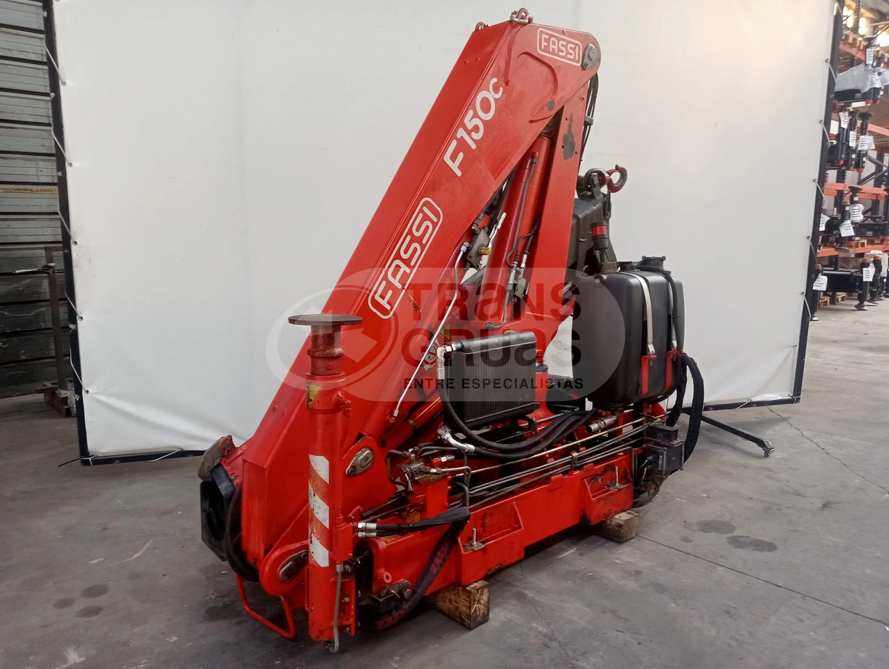 Grúa hidráulica Fassi F150AC.24 - Кран за камион: снимка 2 Grúa hidráulica Fassi F150AC.24 - Кран за камион: снимка 2