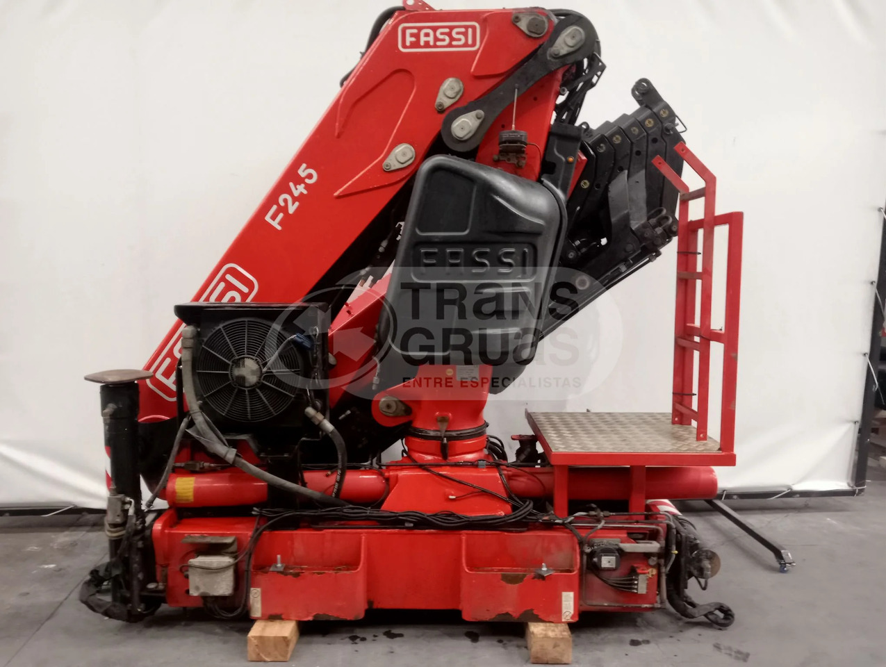 Grúa hidráulica Fassi F245A.2.26 E DYNAMIC - Кран за камион: снимка 5 Grúa hidráulica Fassi F245A.2.26 E DYNAMIC - Кран за камион: снимка 5