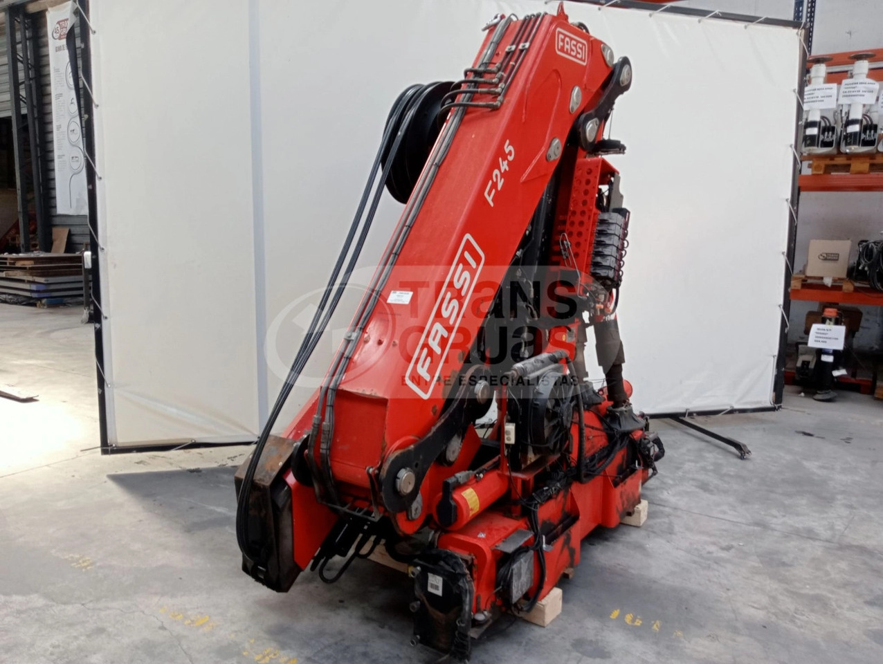 Grúa hidráulica Fassi F245A.2.26 E-Dynamic - Кран за камион: снимка 3 Grúa hidráulica Fassi F245A.2.26 E-Dynamic - Кран за камион: снимка 3