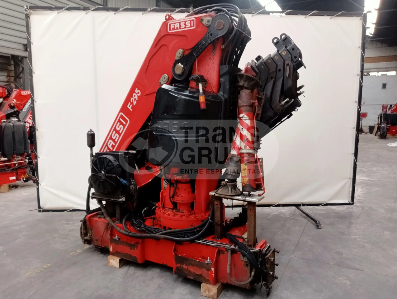 Grúa hidráulica Fassi F295RA.2.25 E-DYNAMIC - Кран за камион: снимка 4 Grúa hidráulica Fassi F295RA.2.25 E-DYNAMIC - Кран за камион: снимка 4
