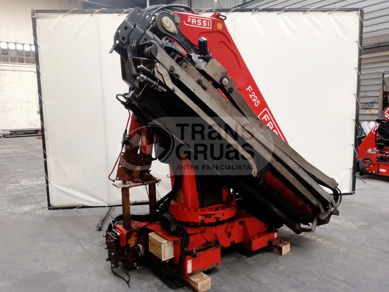 Grúa hidráulica Fassi F295RA.2.25 E-DYNAMIC - Кран за камион: снимка 5 Grúa hidráulica Fassi F295RA.2.25 E-DYNAMIC - Кран за камион: снимка 5