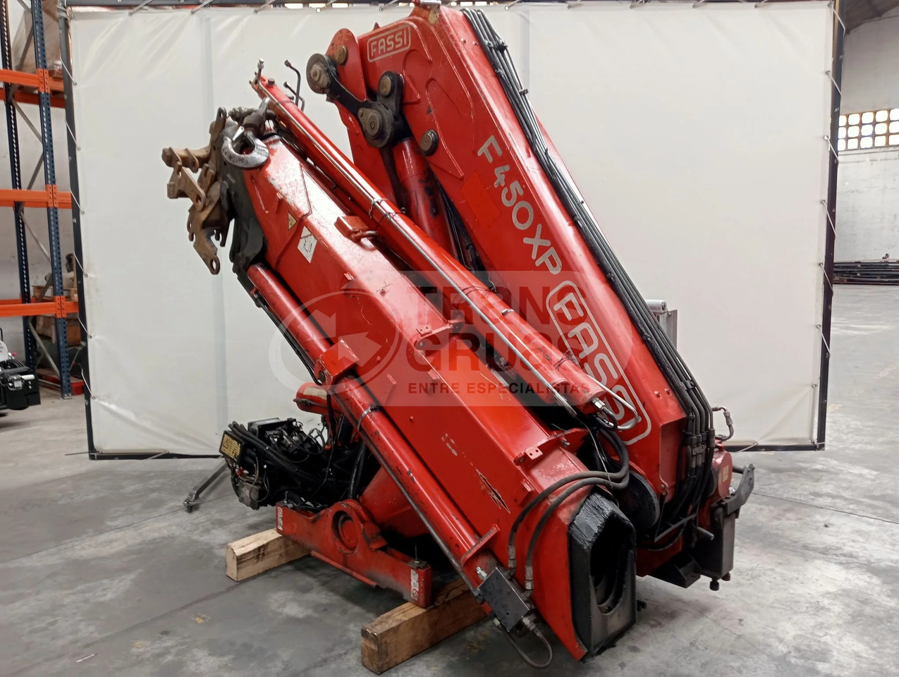 Grúa hidráulica Fassi F450AXP.27 - Кран за камион: снимка 2 Grúa hidráulica Fassi F450AXP.27 - Кран за камион: снимка 2