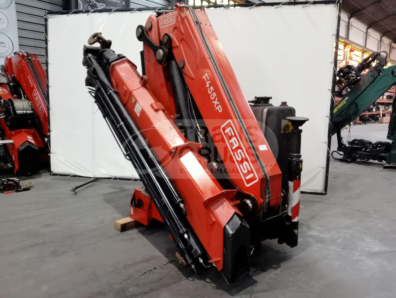 Grúa hidráulica Fassi F455AXP.28 - Кран за камион: снимка 5 Grúa hidráulica Fassi F455AXP.28 - Кран за камион: снимка 5