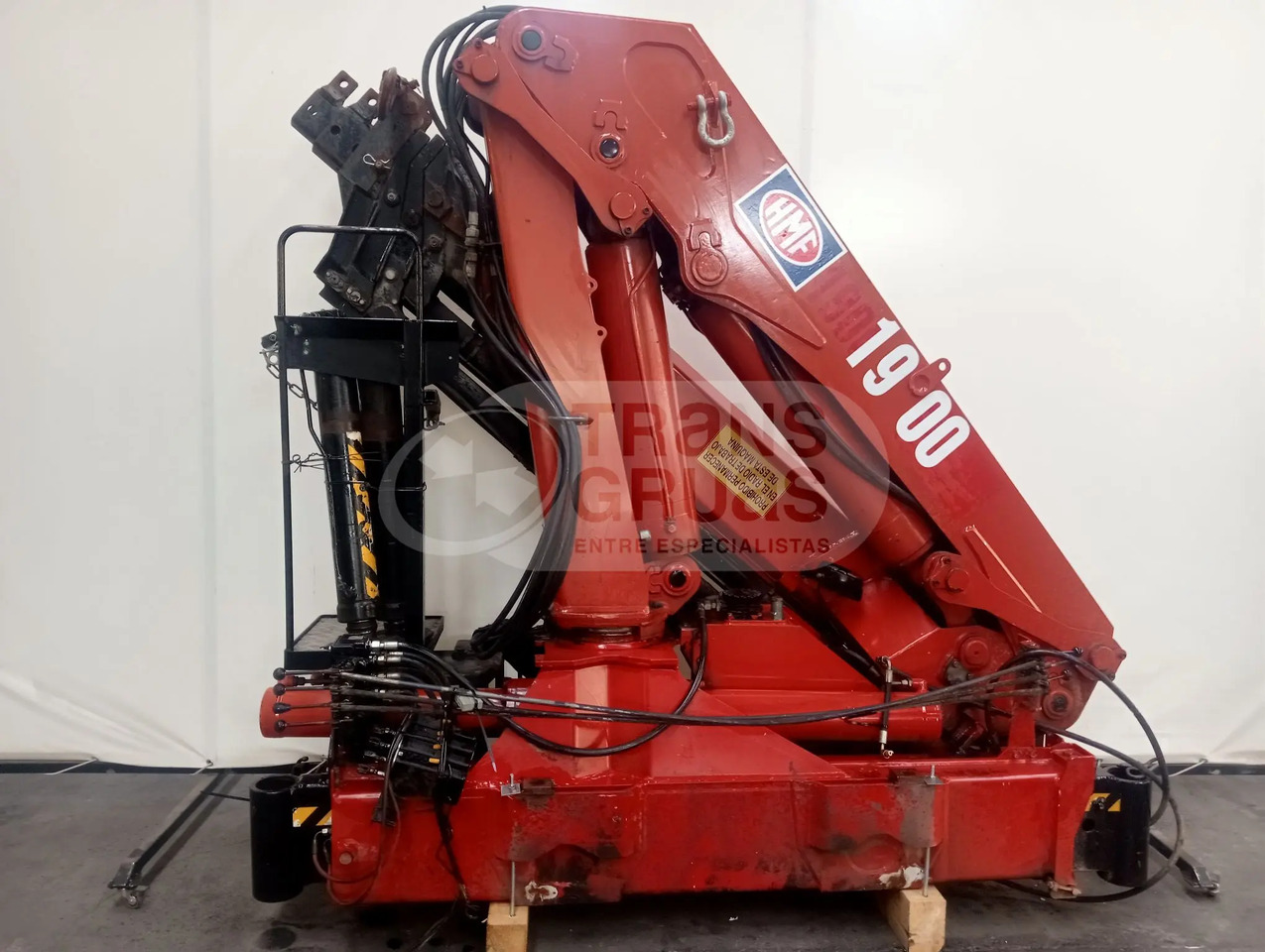 Grúa hidráulica HMF 1903 K5 - Кран за камион: снимка 4 Grúa hidráulica HMF 1903 K5 - Кран за камион: снимка 4