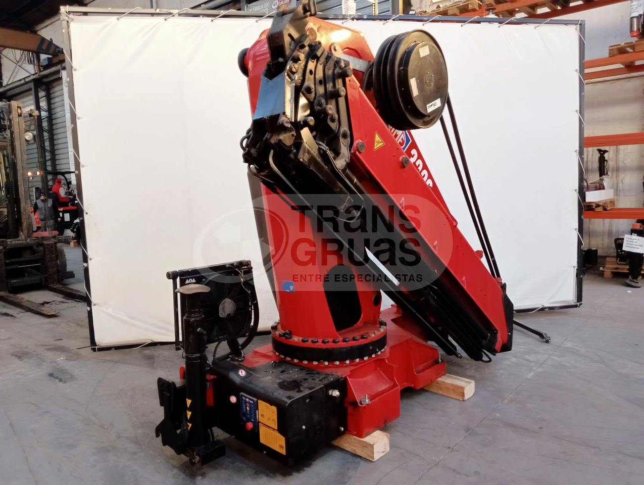 Grúa hidráulica HMF 3220 K - Кран за камион: снимка 1 Grúa hidráulica HMF 3220 K - Кран за камион: снимка 1