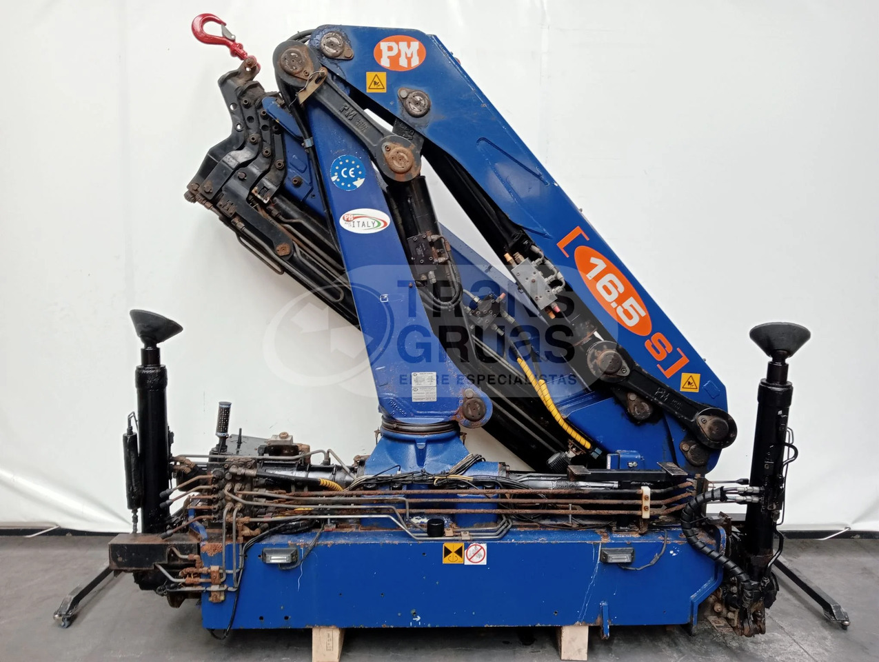 Grúa hidráulica PM 16524 - Кран за камион: снимка 2 Grúa hidráulica PM 16524 - Кран за камион: снимка 2