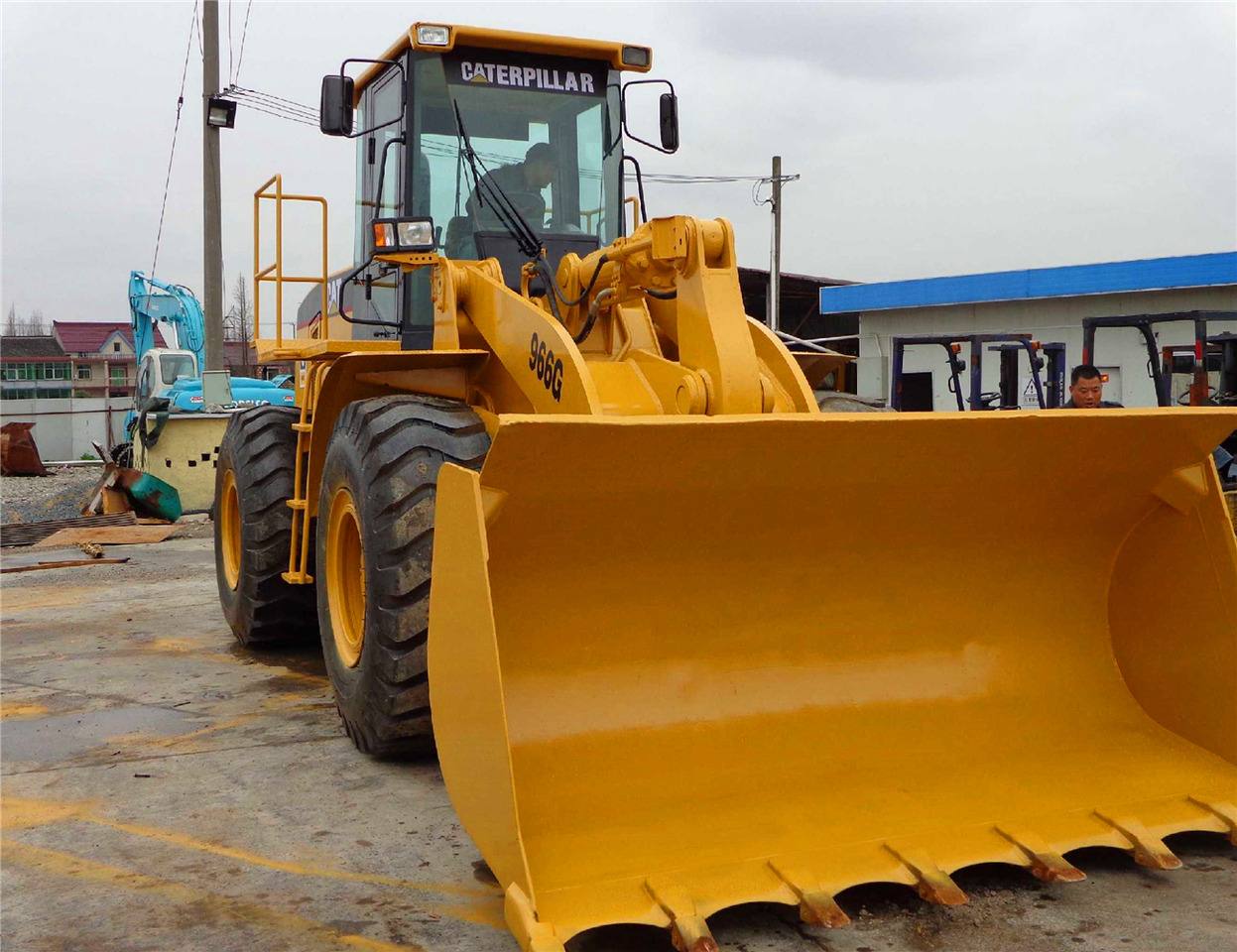 Caterpillar 966G - Колесен товарач: снимка 1 Caterpillar 966G - Колесен товарач: снимка 1