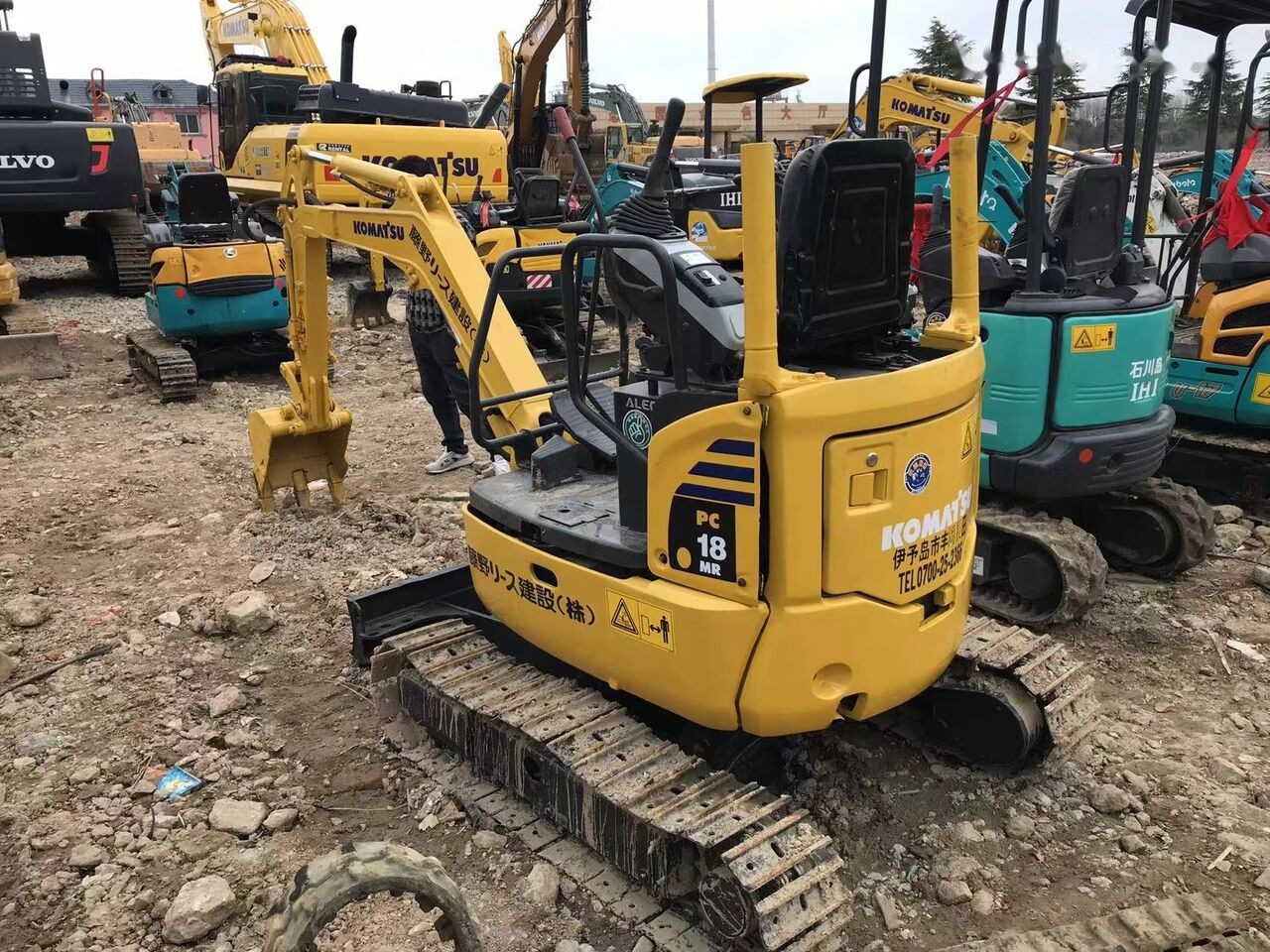 Komatsu PC18 - Мини багер: снимка 5 Komatsu PC18 - Мини багер: снимка 5