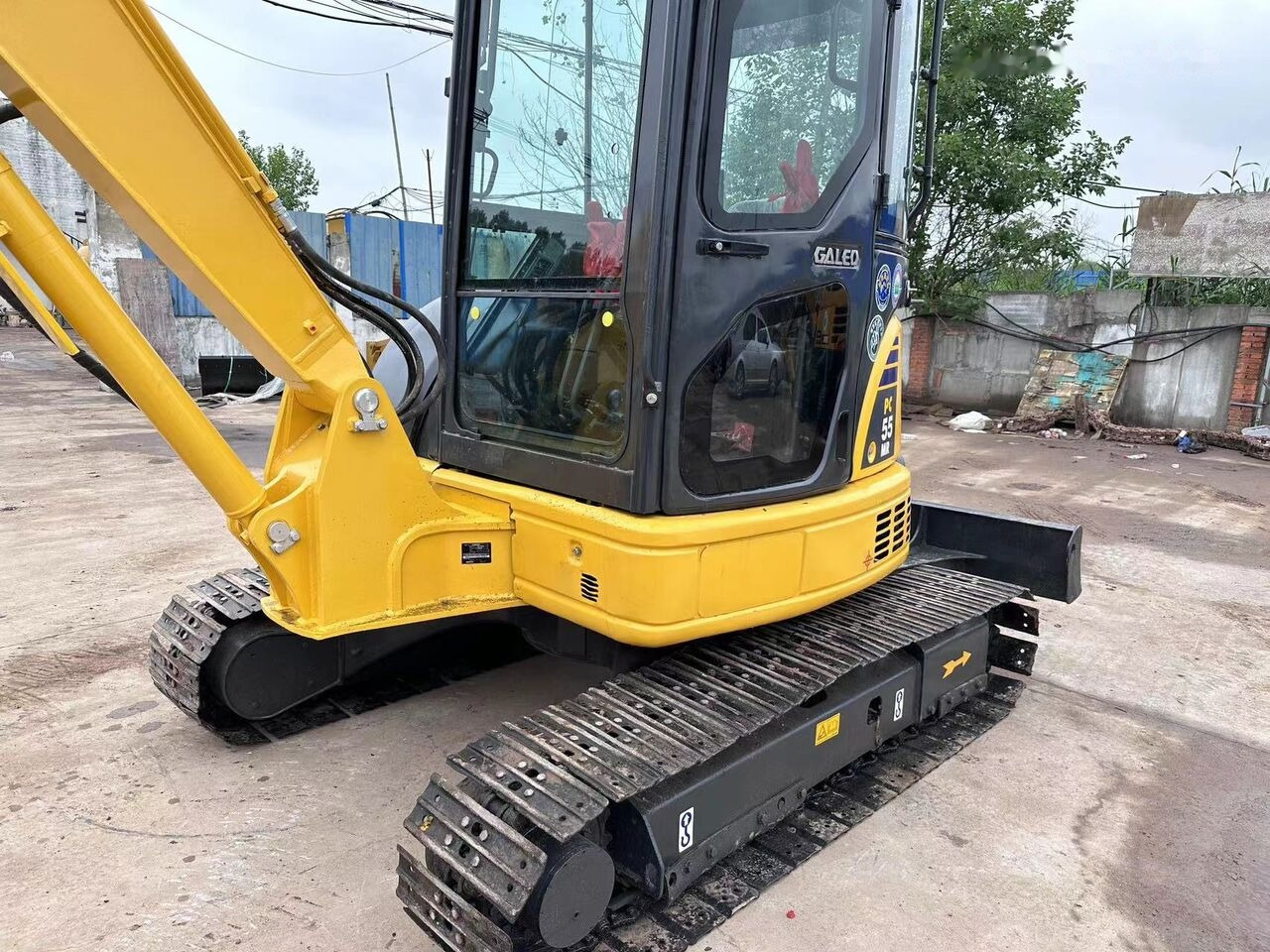 Komatsu PC55MR - Мини багер: снимка 5 Komatsu PC55MR - Мини багер: снимка 5
