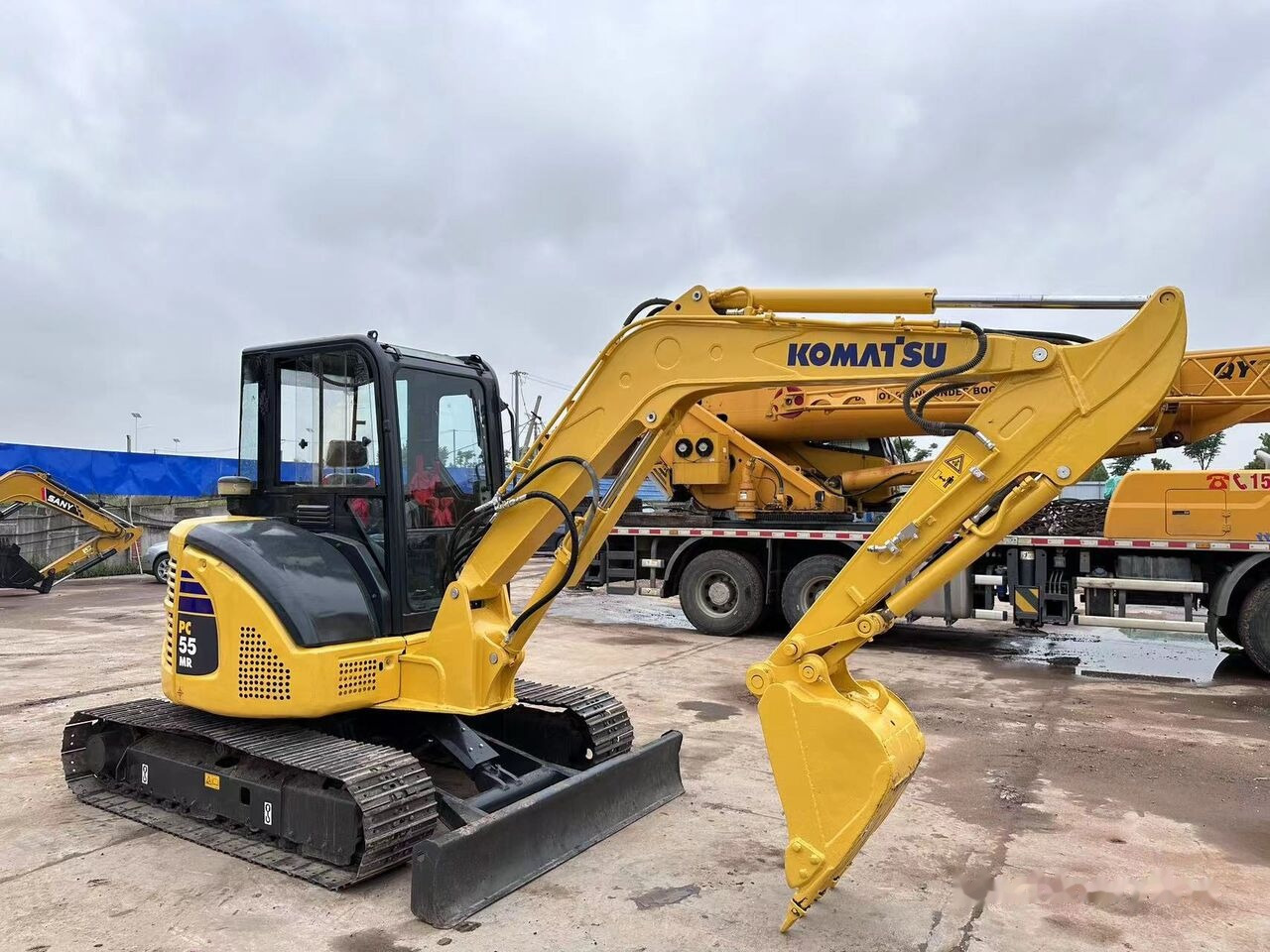 Komatsu PC55MR - Мини багер: снимка 3 Komatsu PC55MR - Мини багер: снимка 3