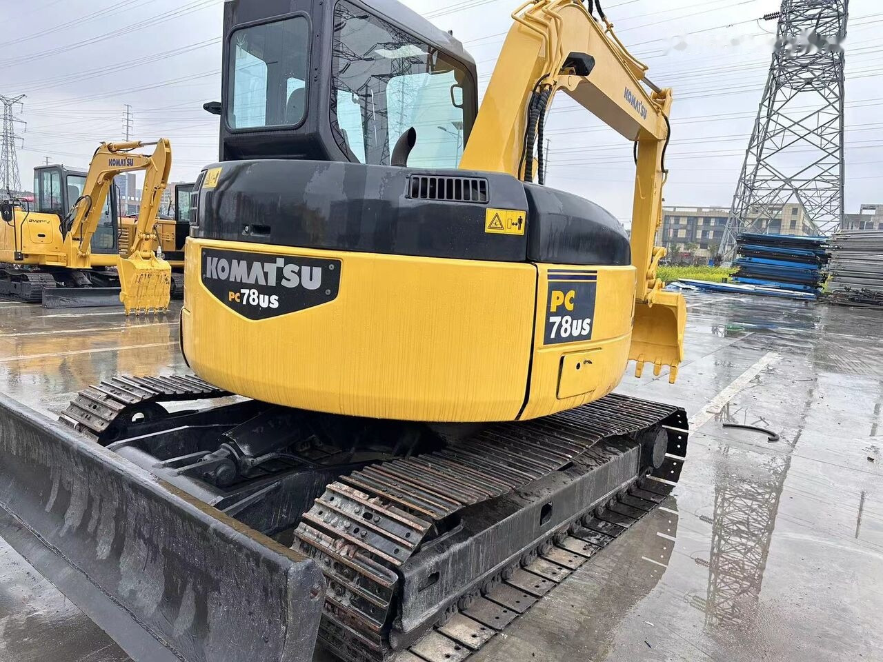 Komatsu PC78US - Верижен багер: снимка 4 Komatsu PC78US - Верижен багер: снимка 4