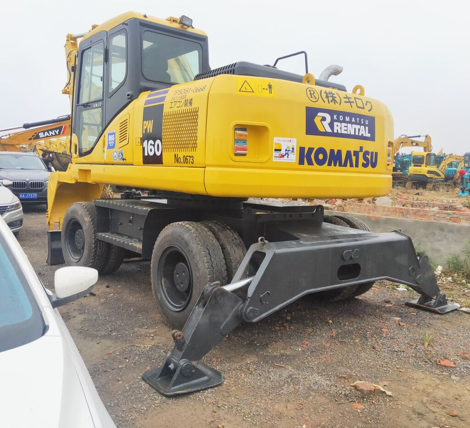 Komatsu PW160 - Колесен багер: снимка 5 Komatsu PW160 - Колесен багер: снимка 5