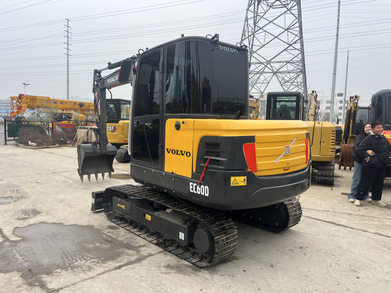 VOLVO EC60D - Мини багер: снимка 4 VOLVO EC60D - Мини багер: снимка 4