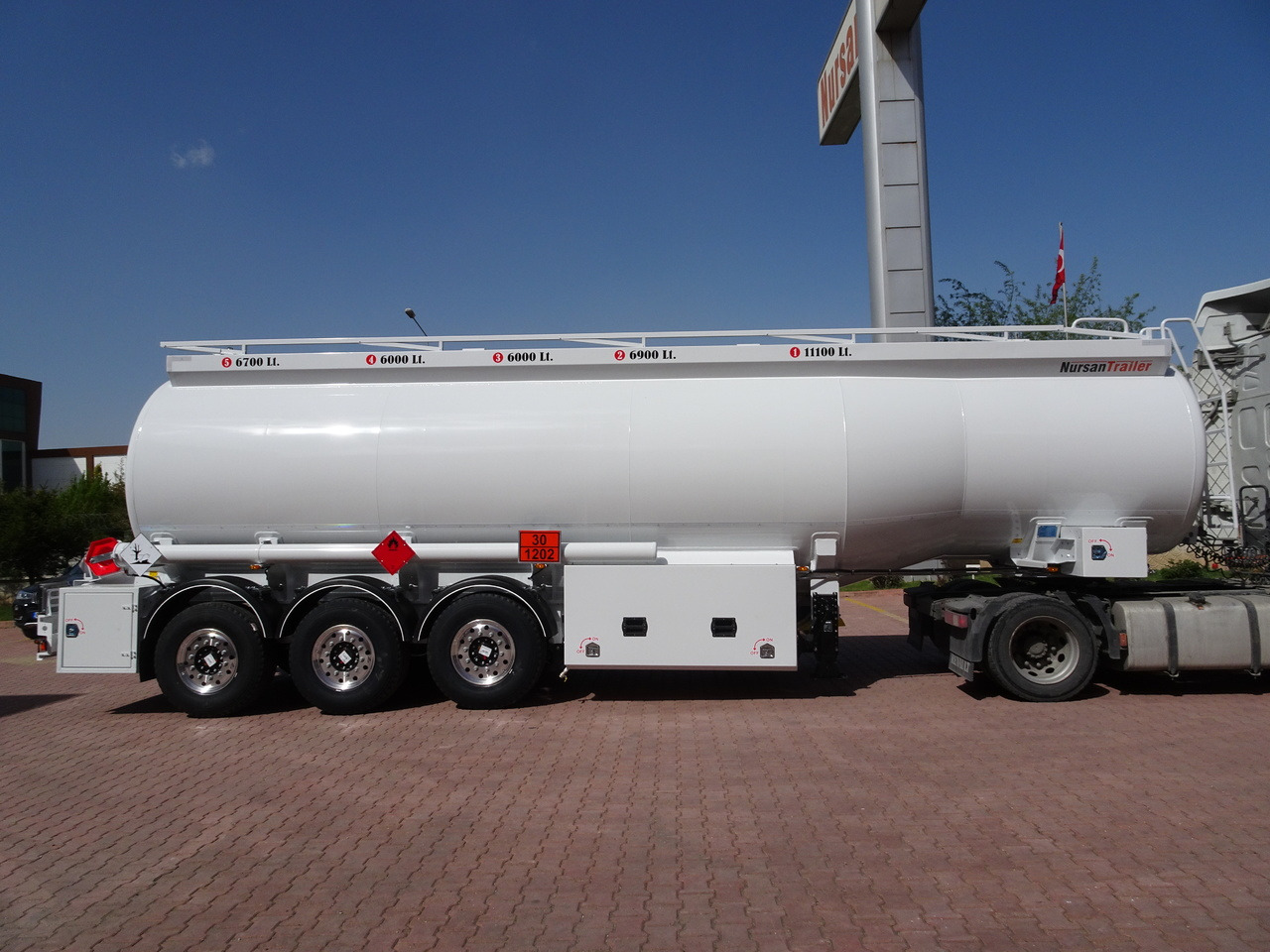 NURSAN Aluminium Tanker - Полуремарке цистерна: снимка 3 NURSAN Aluminium Tanker - Полуремарке цистерна: снимка 3