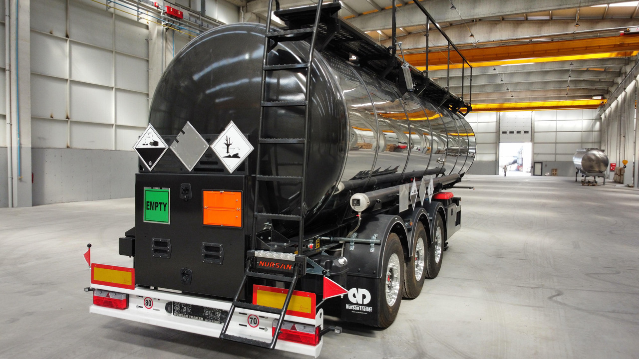 NURSAN Stainless Steel L4BH Tanker - Полуремарке цистерна: снимка 4 NURSAN Stainless Steel L4BH Tanker - Полуремарке цистерна: снимка 4