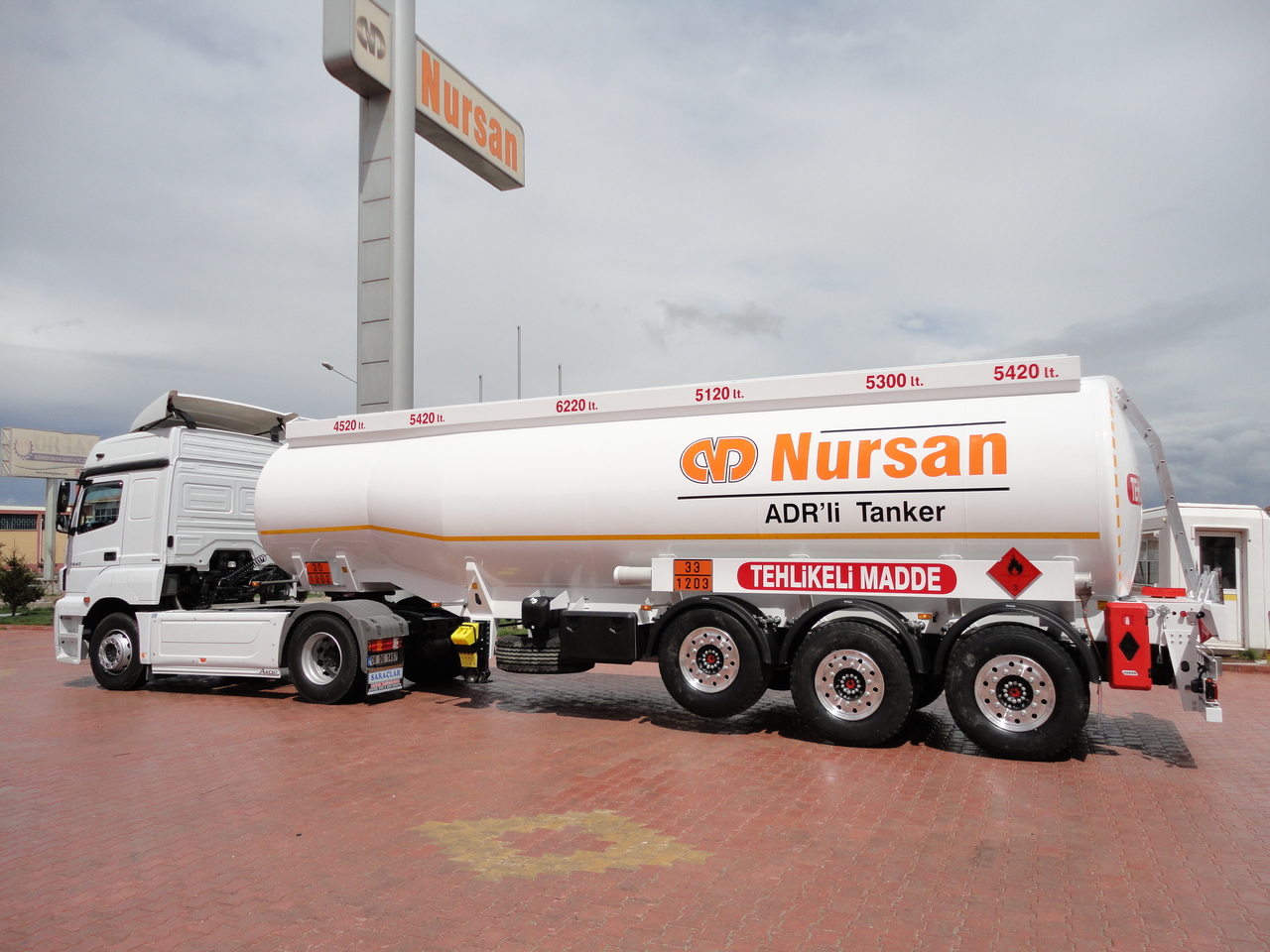 NURSAN Steel Tanker - Полуремарке цистерна: снимка 4 NURSAN Steel Tanker - Полуремарке цистерна: снимка 4