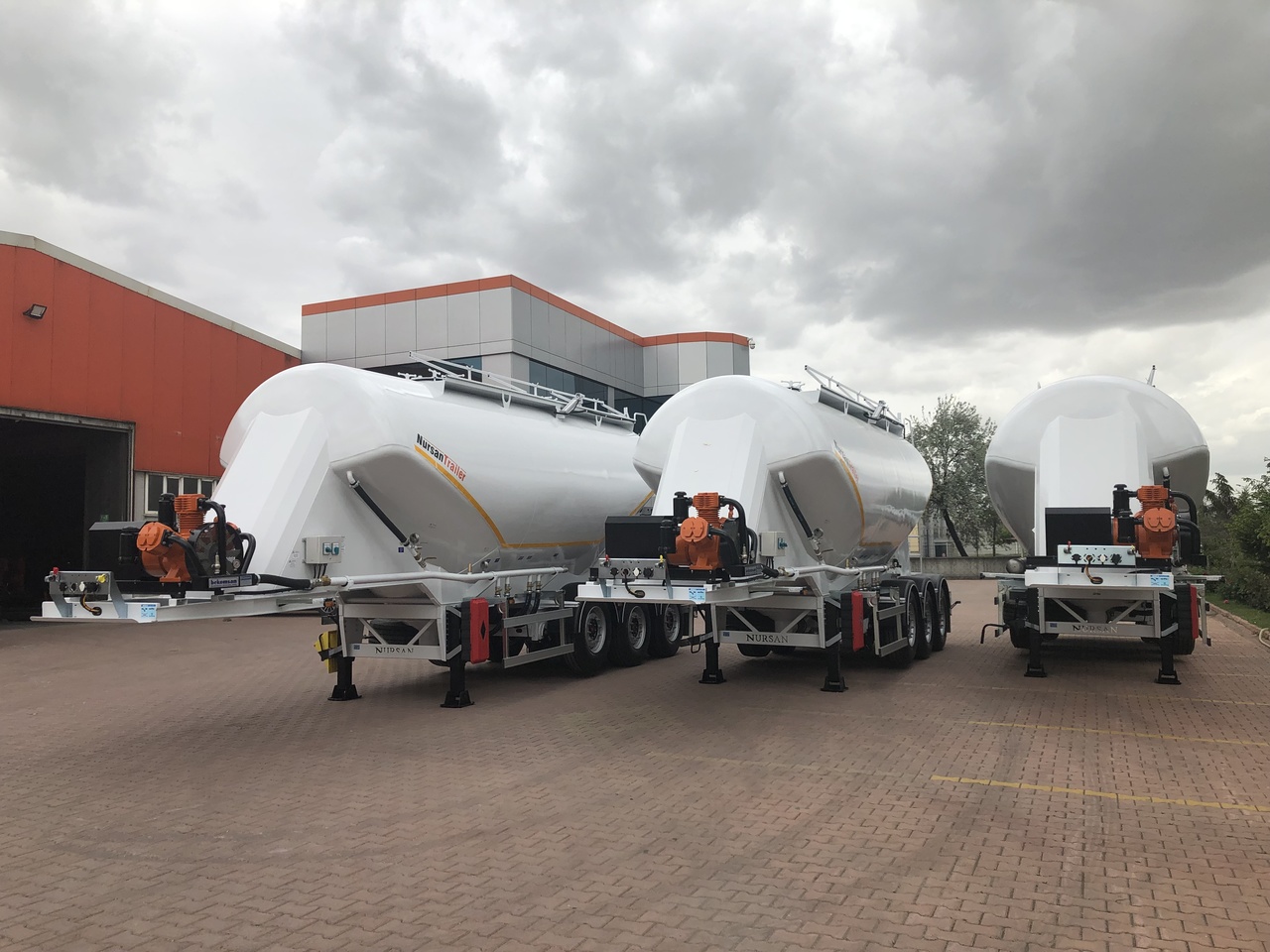 Нови Цистерна за насипни товари За превоз на цимент NURSAN Steel W Type Silo: снимка 7 Нови Цистерна за насипни товари За превоз на цимент NURSAN Steel W Type Silo: снимка 7