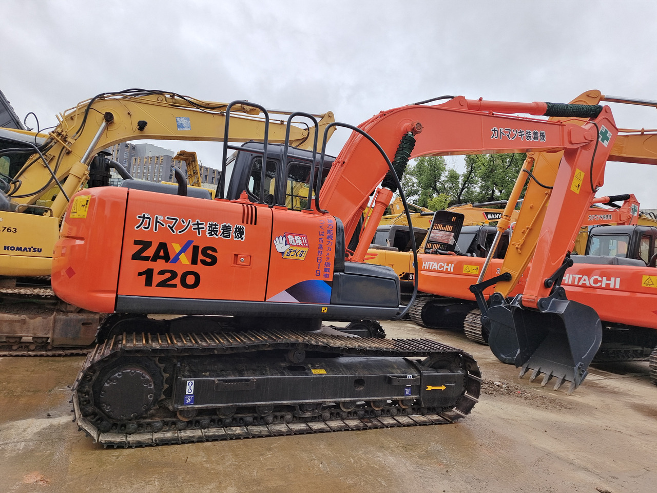 HITACHI ZX120 - Верижен багер: снимка 1 HITACHI ZX120 - Верижен багер: снимка 1