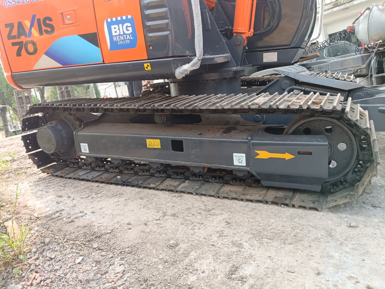 HITACHI ZX70 - Мини багер: снимка 2 HITACHI ZX70 - Мини багер: снимка 2