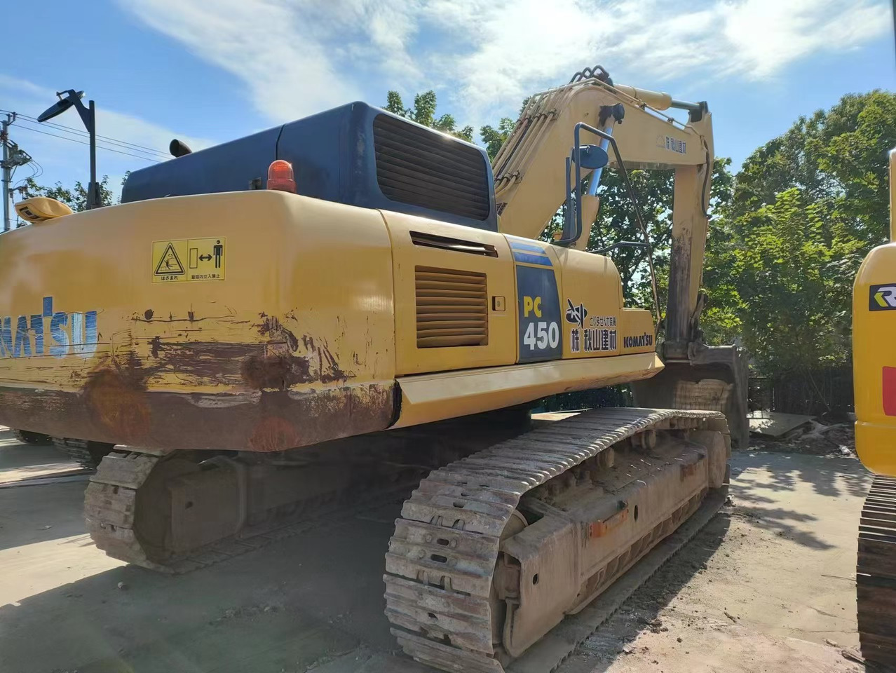 Верижен багер KOMATSU PC 450 - 8: снимка 1