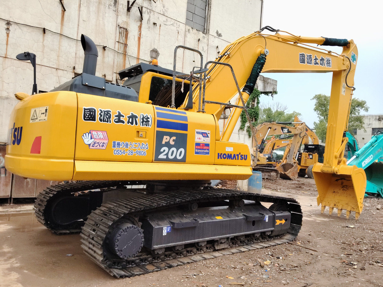 Верижен багер KOMATSU PC200 - 8 PC 200-8 N1: снимка 9