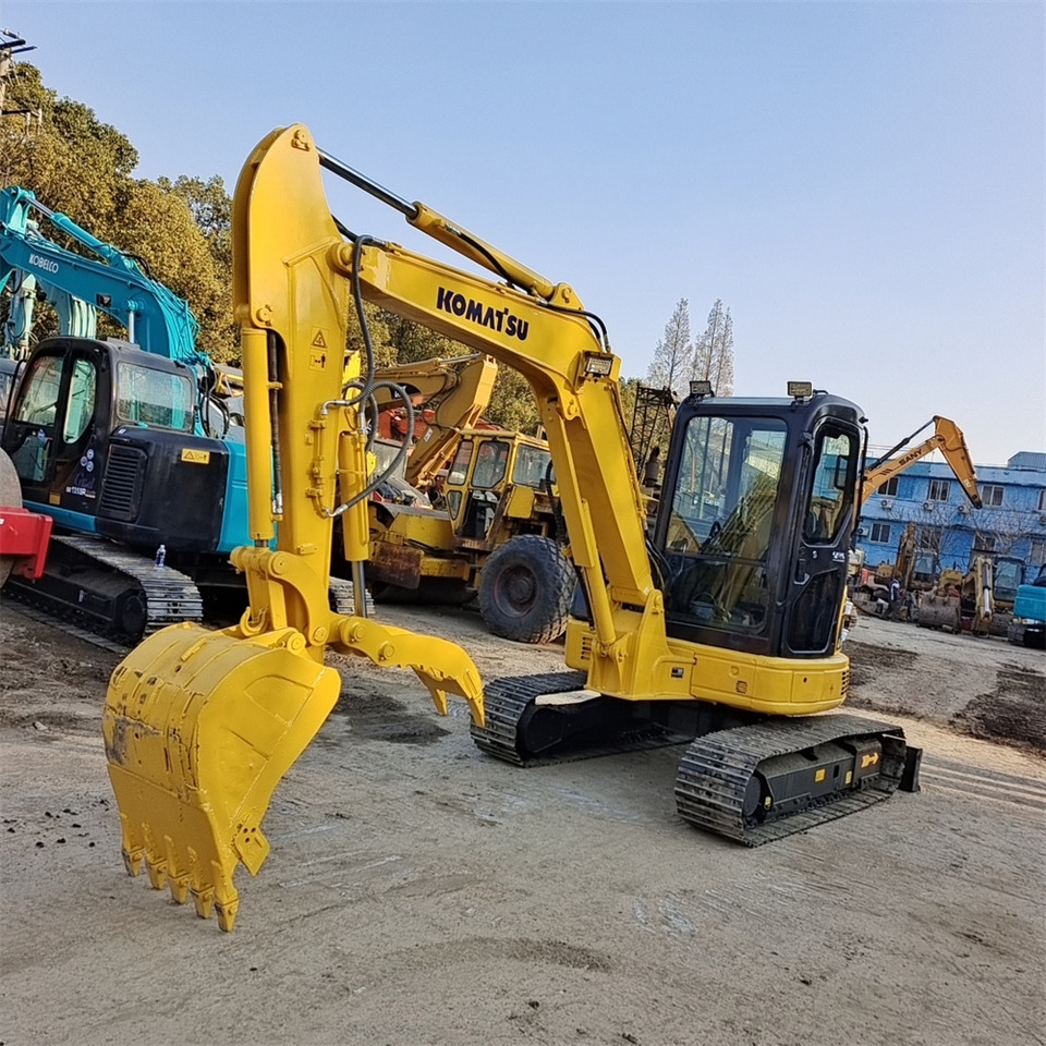 Мини багер KOMATSU PC55 MR: снимка 6