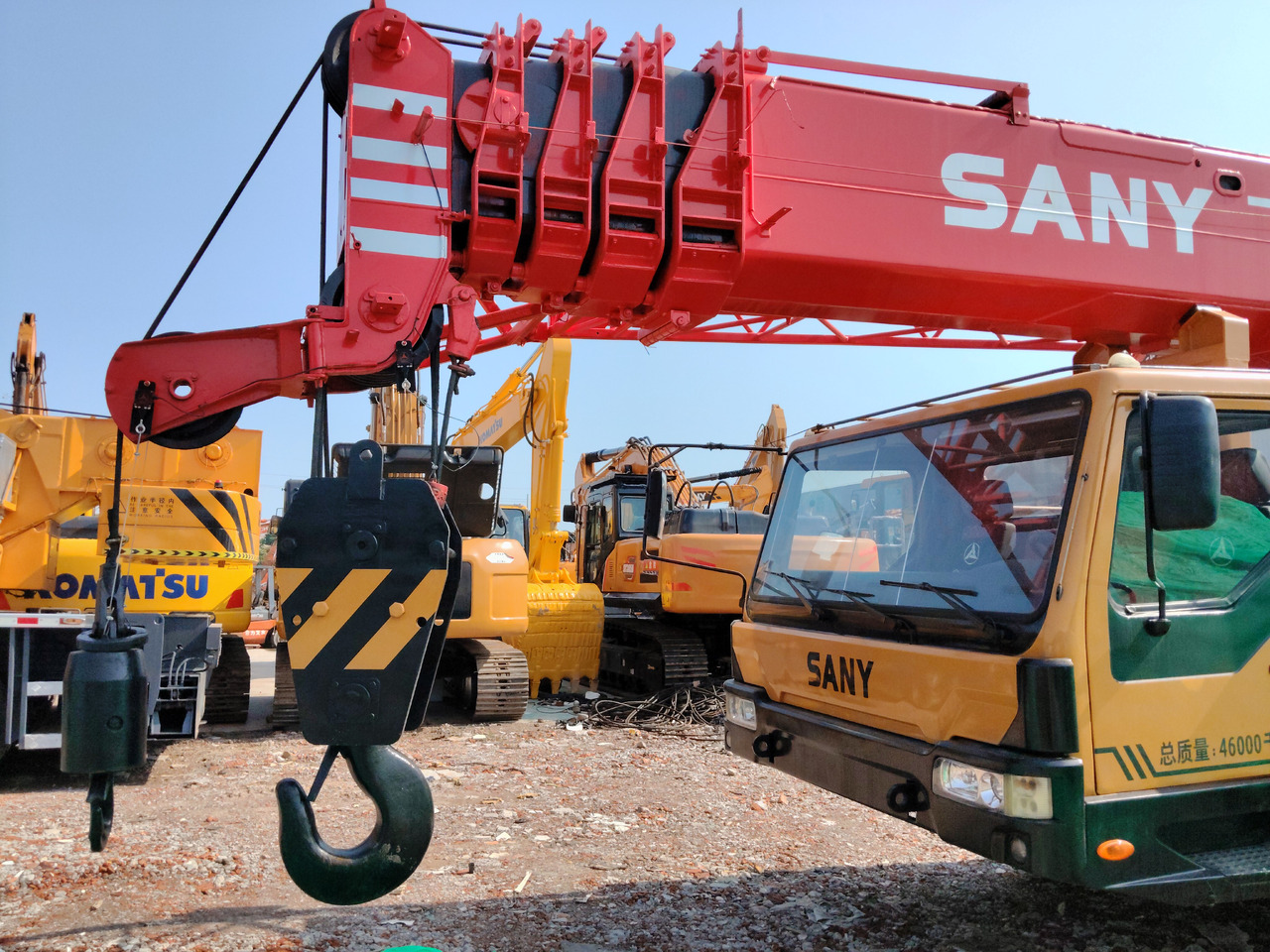 Автокран SANY STC800: снимка 1