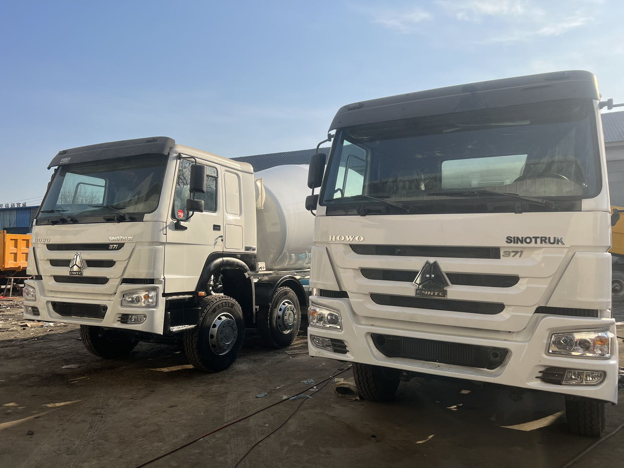 SINOTRUK HOWO 371 HP 16 CBM 8*4 - Бетоновоз: снимка 3 SINOTRUK HOWO 371 HP 16 CBM 8*4 - Бетоновоз: снимка 3