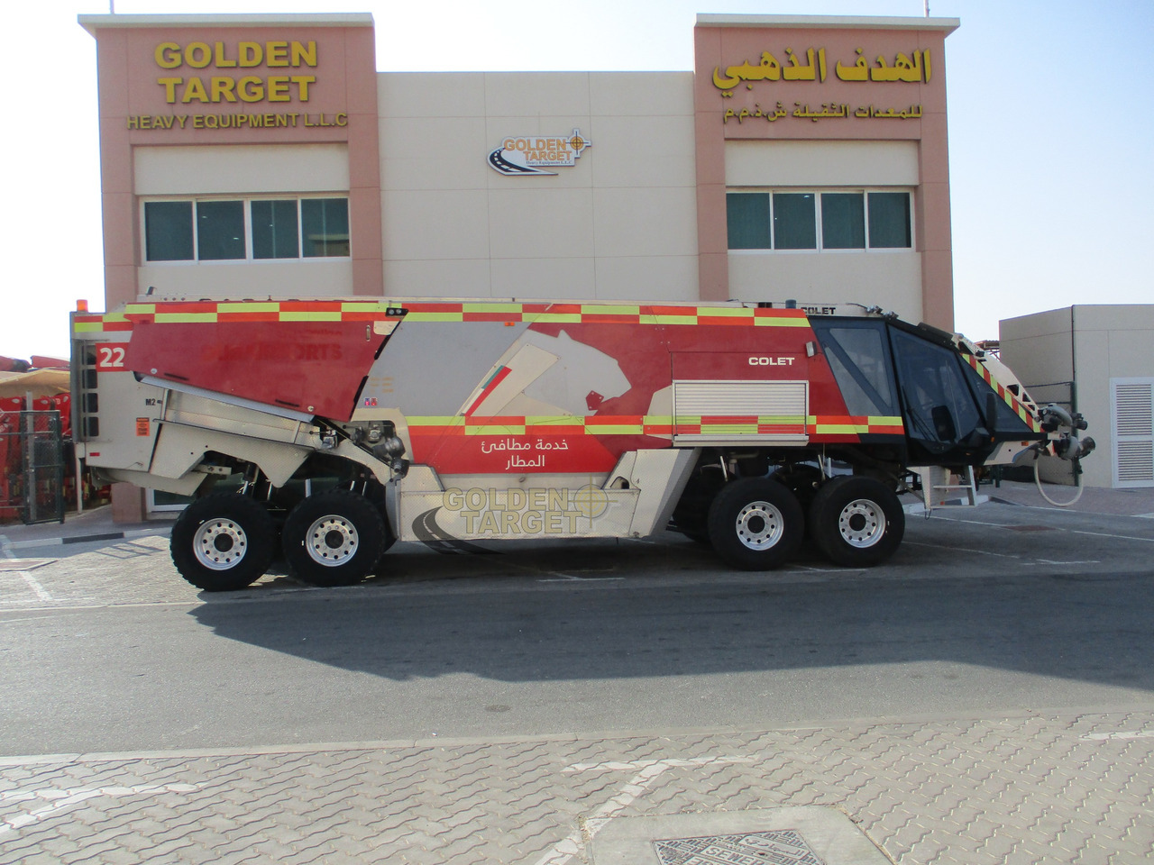 Colet K40E JAGUAR 8x6 Airport Fire Truck - Пожарна кола: снимка 5 Colet K40E JAGUAR 8x6 Airport Fire Truck - Пожарна кола: снимка 5