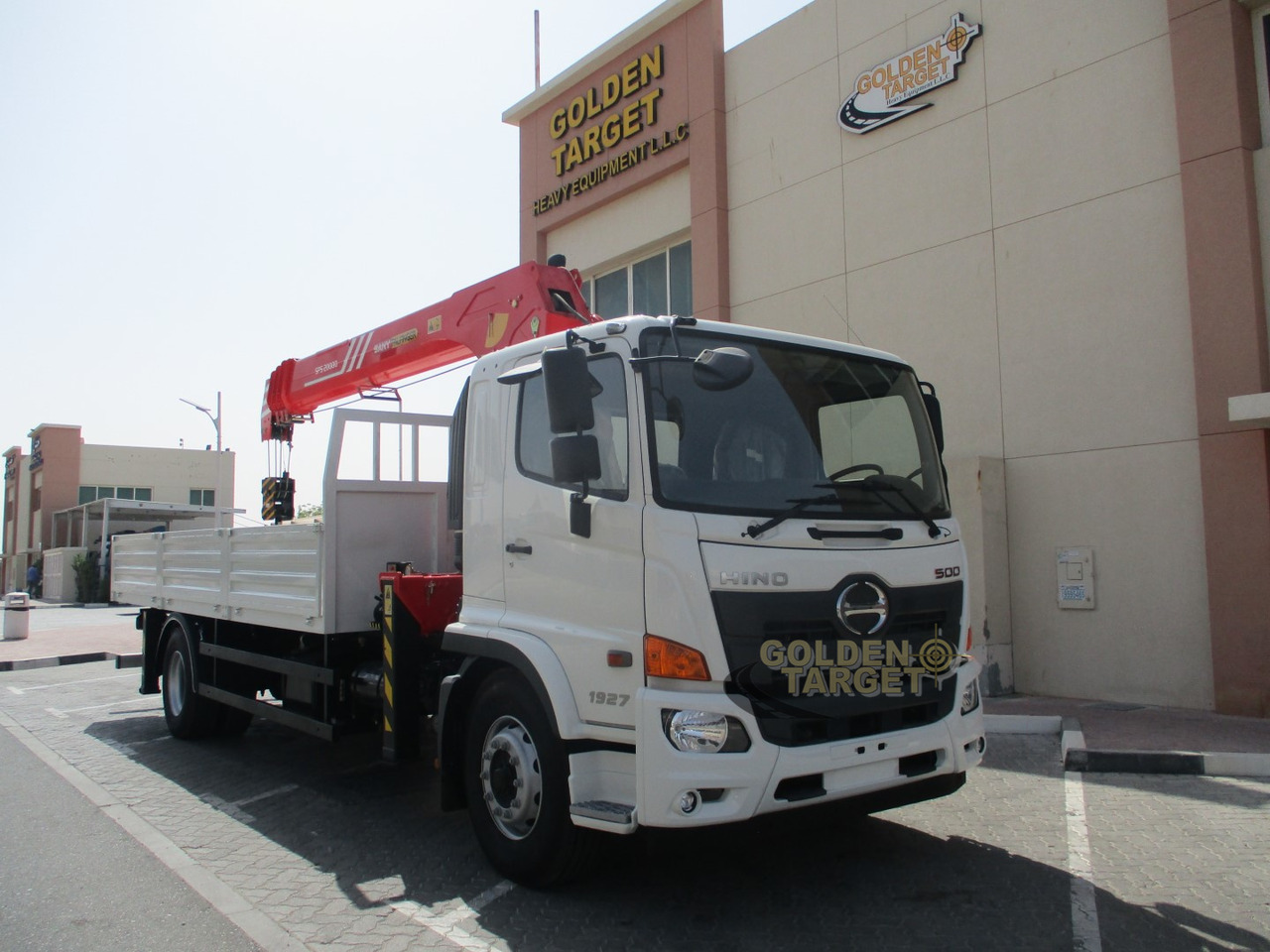 HINO 500 1927 4x2 SANY PALFINGER SPS20000 Crane - Камион с кран: снимка 1 HINO 500 1927 4x2 SANY PALFINGER SPS20000 Crane - Камион с кран: снимка 1